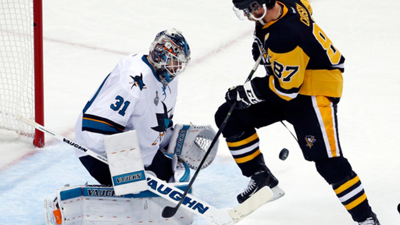 The Latest: Sharks beat Pittsburgh, force Game 6